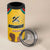 Mozambique 4 in 1 Can Cooler Tumbler with Yellow Red Green Swirl Design and Independence Day - Wonder Print Shop