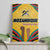 Mozambique Canvas Wall Art with Yellow Red Green Swirl Design and Independence Day - Wonder Print Shop