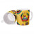Mozambique Ceramic Mug with Yellow Red Green Swirl Design and Independence Day - Wonder Print Shop