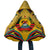 Mozambique Cloak with Yellow Red Green Swirl Design and Independence Day - Wonder Print Shop