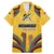 Mozambique Family Matching Mermaid Dress and Hawaiian Shirt with Yellow Red Green Swirl Design and Independence Day - Wonder Print Shop