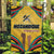 Mozambique Garden Flag with Yellow Red Green Swirl Design and Independence Day - Wonder Print Shop