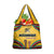 Mozambique Grocery Bag with Yellow Red Green Swirl Design and Independence Day - Wonder Print Shop