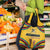 Mozambique Grocery Bag with Yellow Red Green Swirl Design and Independence Day - Wonder Print Shop