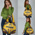 Mozambique Grocery Bag with Yellow Red Green Swirl Design and Independence Day - Wonder Print Shop