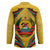 Mozambique Hockey Jersey with Yellow Red Green Swirl Design and Independence Day - Wonder Print Shop