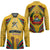 Mozambique Hockey Jersey with Yellow Red Green Swirl Design and Independence Day - Wonder Print Shop