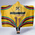 Mozambique Hooded Blanket with Yellow Red Green Swirl Design and Independence Day - Wonder Print Shop