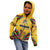Mozambique Kid Hoodie with Yellow Red Green Swirl Design and Independence Day - Wonder Print Shop