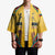 Mozambique Kimono with Yellow Red Green Swirl Design and Independence Day - Wonder Print Shop