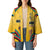 Mozambique Kimono with Yellow Red Green Swirl Design and Independence Day - Wonder Print Shop