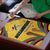 Mozambique Puzzle with Yellow Red Green Swirl Design and Independence Day - Wonder Print Shop