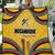 Mozambique Quilt with Yellow Red Green Swirl Design and Independence Day - Wonder Print Shop