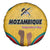 Mozambique Spare Tire Cover with Yellow Red Green Swirl Design and Independence Day - Wonder Print Shop