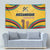 Mozambique Tapestry with Yellow Red Green Swirl Design and Independence Day - Wonder Print Shop