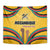 Mozambique Tapestry with Yellow Red Green Swirl Design and Independence Day - Wonder Print Shop
