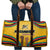 Mozambique Travel Bag with Yellow Red Green Swirl Design and Independence Day - Wonder Print Shop