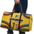 Mozambique Travel Bag with Yellow Red Green Swirl Design and Independence Day - Wonder Print Shop