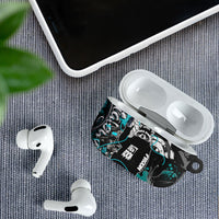 Urban Rebel Raccoon AirPods Case Grunge Graffiti Street Art Abstract Collage Pop Culture