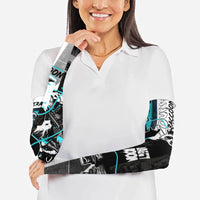 Urban Rebel Raccoon Arm Sleeves Grunge Graffiti Street Art Abstract Collage Pop Culture