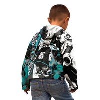 Urban Rebel Raccoon Kid Hoodie Grunge Graffiti Street Art Abstract Collage Pop Culture