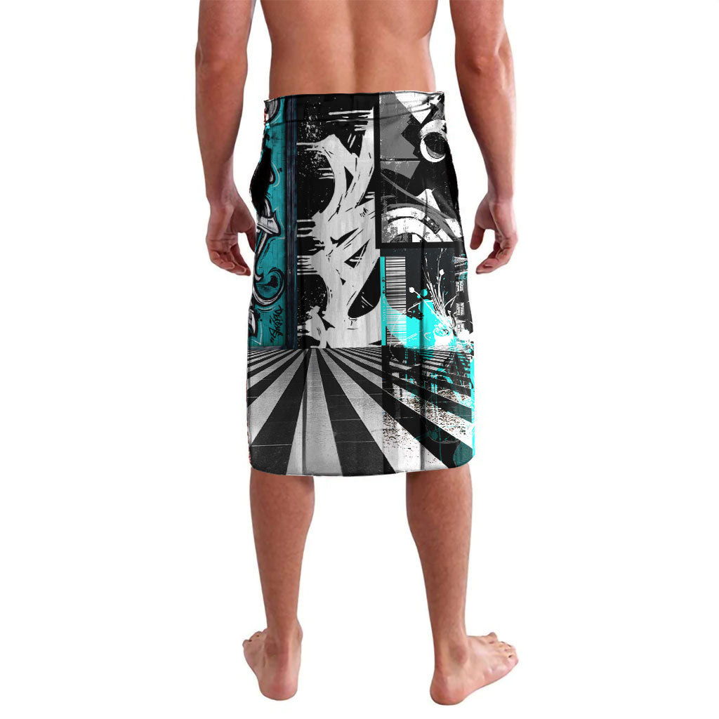 Urban Rebel Raccoon Lavalava Grunge Graffiti Street Art Abstract Collage Pop Culture