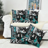 Urban Rebel Raccoon Pillow Cover Grunge Graffiti Street Art Abstract Collage Pop Culture