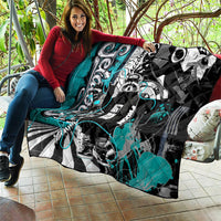 Urban Rebel Raccoon Quilt Grunge Graffiti Street Art Abstract Collage Pop Culture