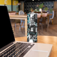 Urban Rebel Raccoon Skinny Tumbler Grunge Graffiti Street Art Abstract Collage Pop Culture