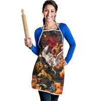 Bellerophon Vs Chimera Greek Mythology Apron Pegasus Monster Battle Epic