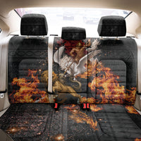 Bellerophon Vs Chimera Greek Mythology Back Car Seat Cover Pegasus Monster Battle Epic