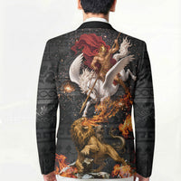 Bellerophon Vs Chimera Greek Mythology Blazer Pegasus Monster Battle Epic