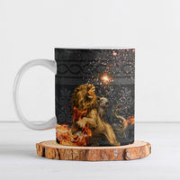 Bellerophon Vs Chimera Greek Mythology Ceramic Mug Pegasus Monster Battle Epic