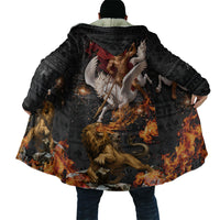 Bellerophon Vs Chimera Greek Mythology Cloak Pegasus Monster Battle Epic