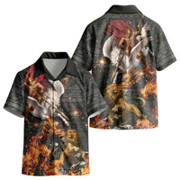 Bellerophon Vs Chimera Greek Mythology Kid Hawaiian Shirt Pegasus Monster Battle Epic