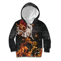 Bellerophon Vs Chimera Greek Mythology Kid Hoodie Pegasus Monster Battle Epic