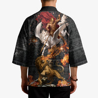Bellerophon Vs Chimera Greek Mythology Kimono Pegasus Monster Battle Epic