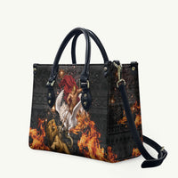 Bellerophon Vs Chimera Greek Mythology Leather Bag Pegasus Monster Battle Epic