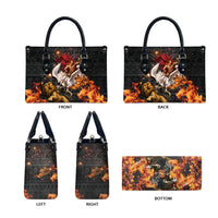 Bellerophon Vs Chimera Greek Mythology Leather Bag Pegasus Monster Battle Epic