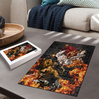 Bellerophon Vs Chimera Greek Mythology Puzzle Pegasus Monster Battle Epic