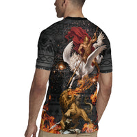 Bellerophon Vs Chimera Greek Mythology Rugby Jersey Pegasus Monster Battle Epic