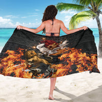 Bellerophon Vs Chimera Greek Mythology Sarong Pegasus Monster Battle Epic