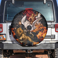 Bellerophon Vs Chimera Greek Mythology Spare Tire Cover Pegasus Monster Battle Epic