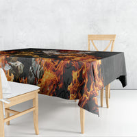 Bellerophon Vs Chimera Greek Mythology Tablecloth Pegasus Monster Battle Epic