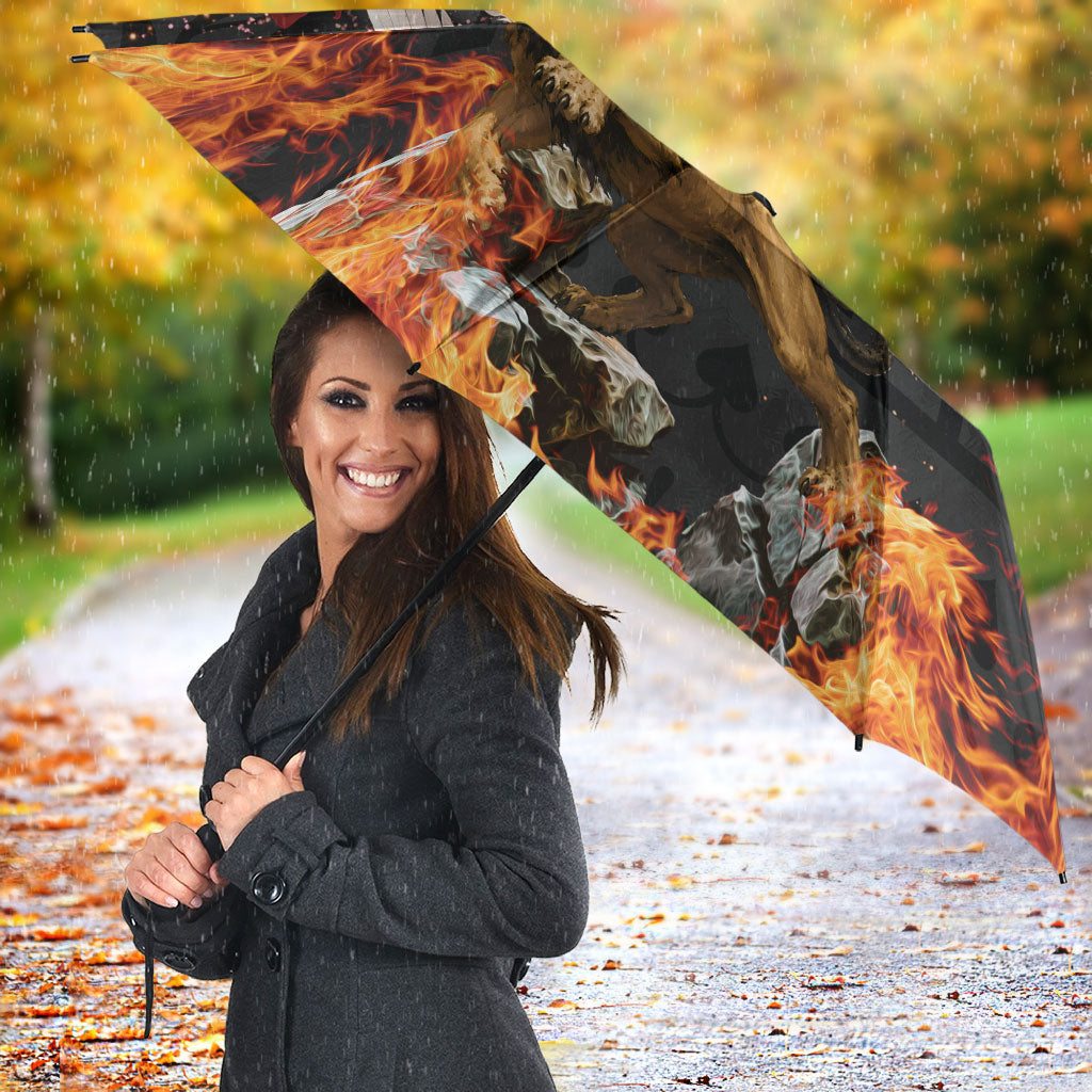 Bellerophon Vs Chimera Greek Mythology Umbrella Pegasus Monster Battle Epic