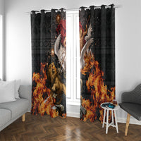 Bellerophon Vs Chimera Greek Mythology Window Curtain Pegasus Monster Battle Epic