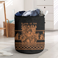 Bellerophon Vs Chimera Greek Mythology Laundry Basket Ancient Greek Heroic