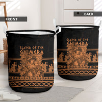Bellerophon Vs Chimera Greek Mythology Laundry Basket Ancient Greek Heroic