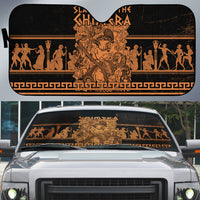 Bellerophon Vs Chimera Greek Mythology Auto Sun Shade Ancient Greek Heroic