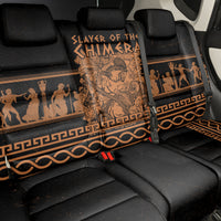 Bellerophon Vs Chimera Greek Mythology Back Car Seat Cover Ancient Greek Heroic